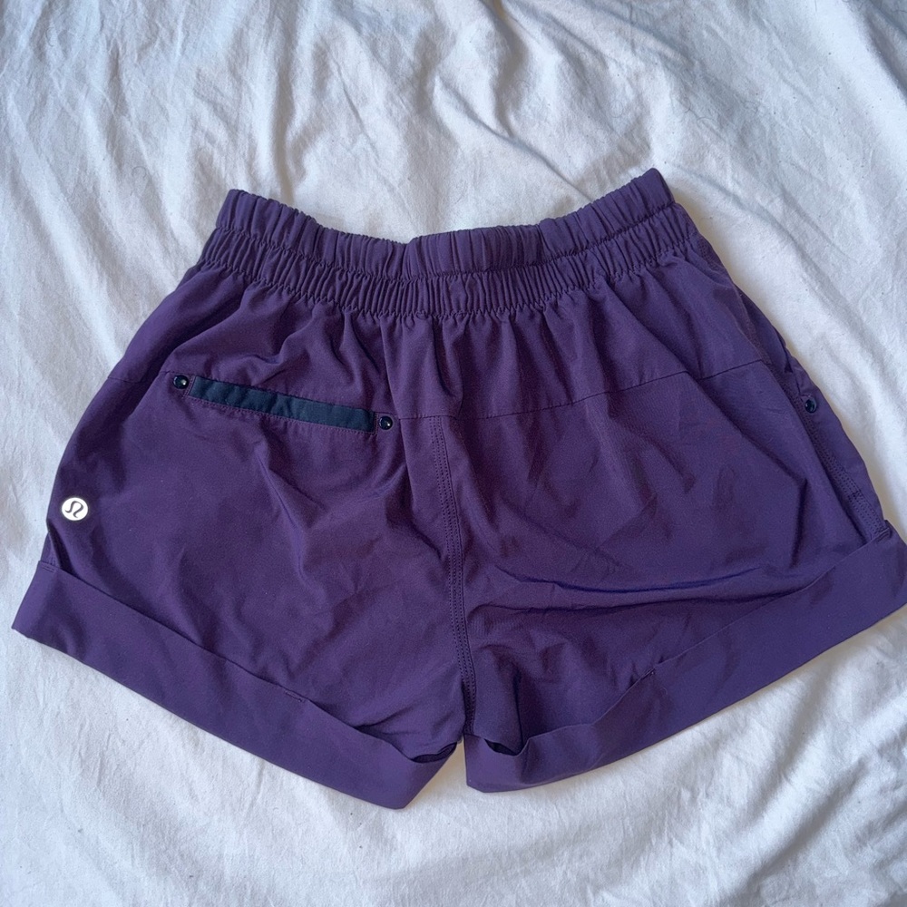lululemon athletica Women's Deep Purple Athletic Shorts